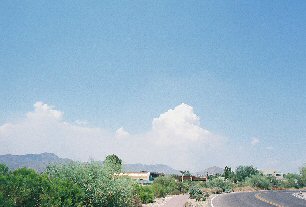  Cave Creek Fire Pyro Plume above Carefree