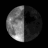 Waning Crescent Moon, Moon age: 23 days,3 hours,23 minutes,40%